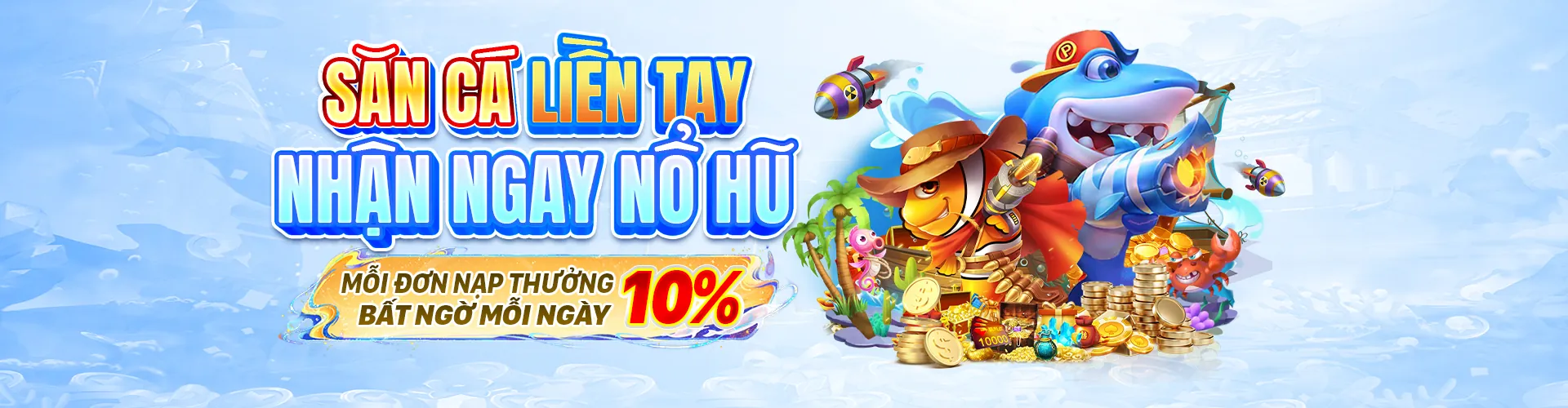 Thế giới bắn cá sống động tại bom88 Nổ Hũ